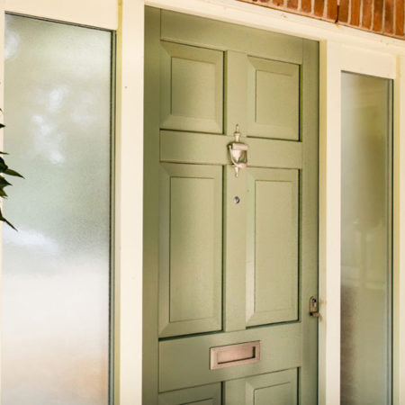 bexton lane knutsford exterior timber entrance door close up