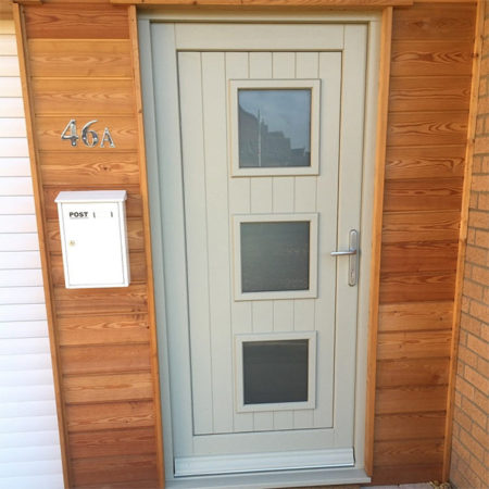 timber entrance door contemporary styling