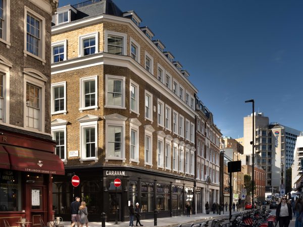 Grainhouse in Covent Garden with George Barnsdale timber windows.