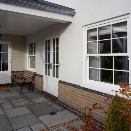 Sash windows and french doors